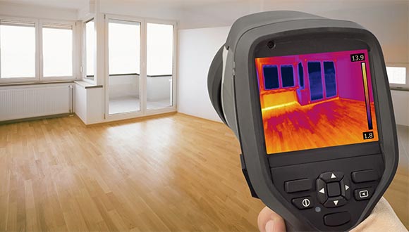 Thermal imaging home inspection services from WWB Home Inspections